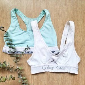 Two VUC Calvin Klein Cotton Women's Sports Bras